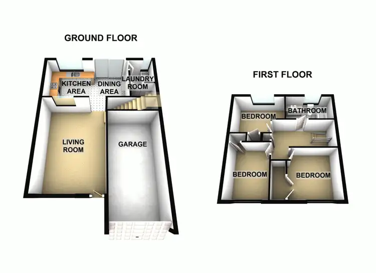 Floorplan of Homely townhouse listing, z6/120 Queens Road, Slacks Creek QLD 4127