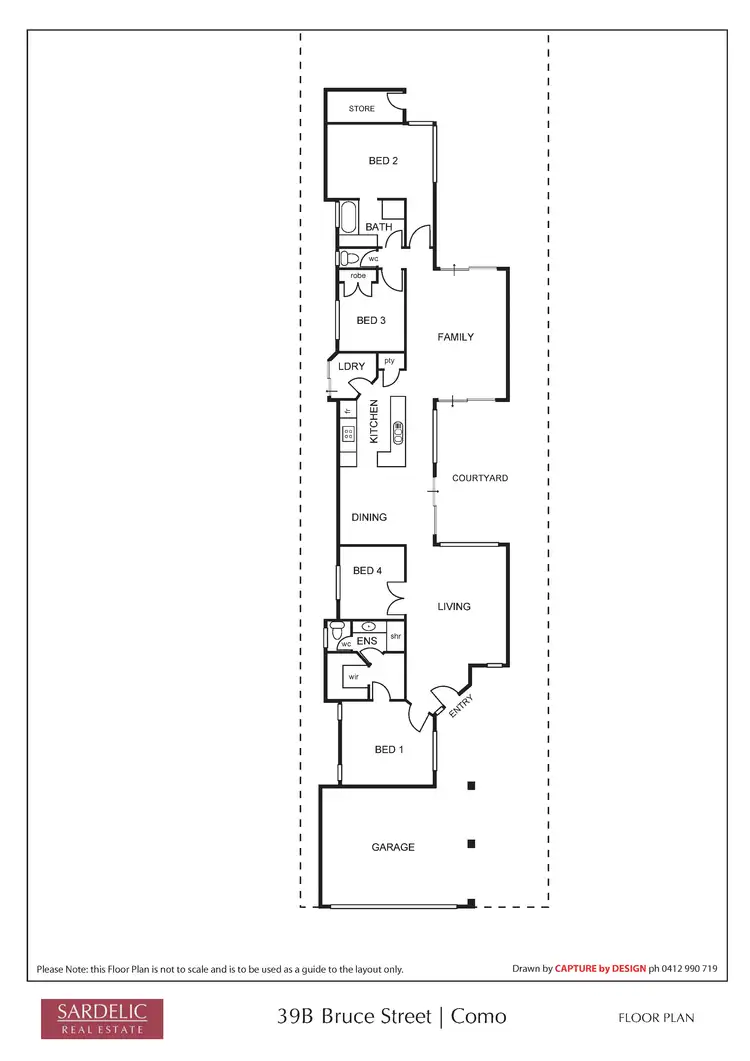 Floorplan of Homely house listing, 2/39 Bruce Street, Como WA 6152
