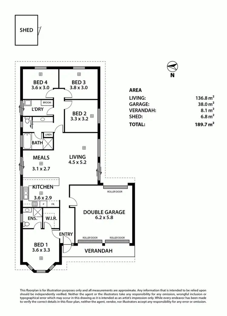 Floorplan of Homely house listing, 48 Woodside Road, Nairne SA 5252