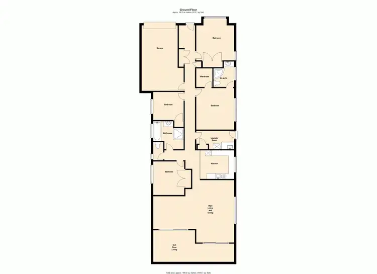 Floorplan of Homely house listing, 54 Thompson Street, Zillmere QLD 4034