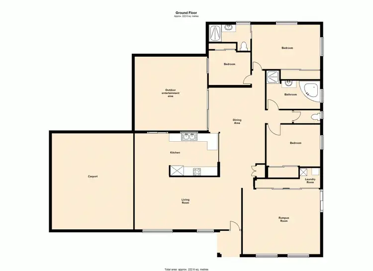 Floorplan of Homely house listing, 23 Winter Road, Kallangur QLD 4503