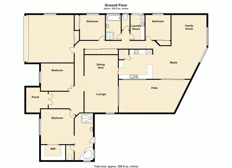 Floorplan of Homely house listing, 10 Canopy Close, Warner QLD 4500