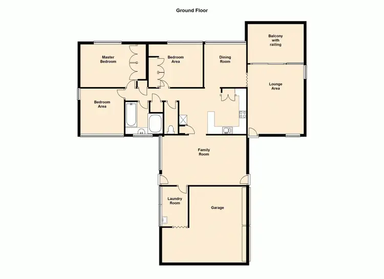 Floorplan of Homely house listing, 1 Ardmere Street, Aspley QLD 4034