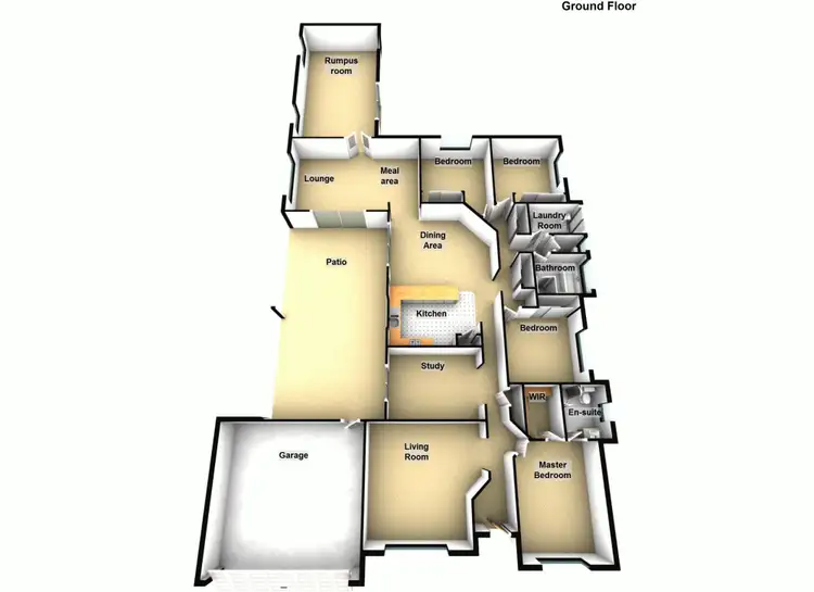 Floorplan of Homely house listing, 3 Ainslie Street, North Lakes QLD 4509
