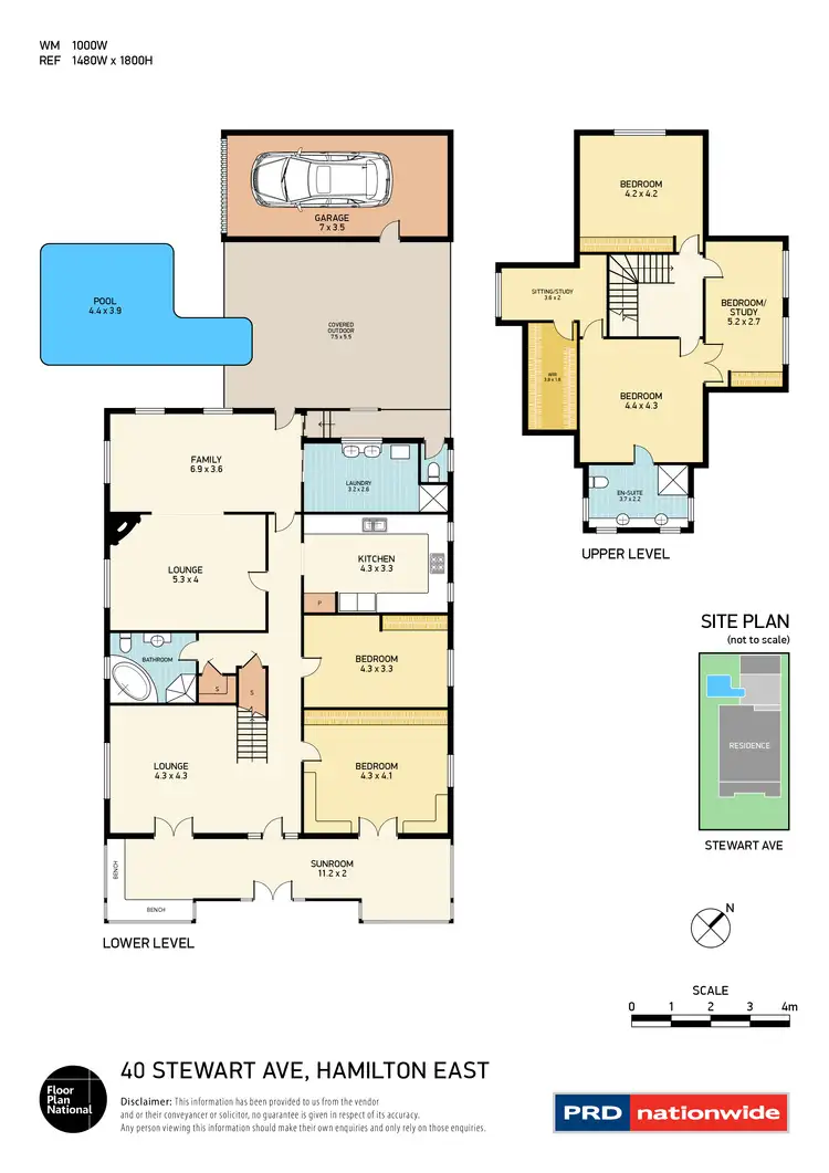 Floorplan of Homely house listing, 40 Stewart Avenue, Hamilton East NSW 2303