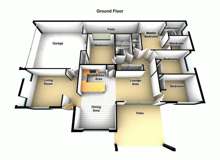 Floorplan of Homely house listing, 6 Desoto Place, Forest Lake QLD 4078