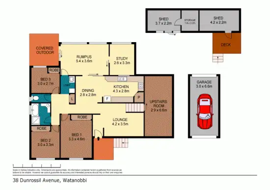 Floorplan of Homely house listing, 38 Dunrossil Avenue, Watanobbi NSW 2259