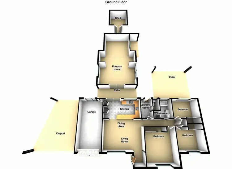 Floorplan of Homely house listing, 75 Ballynde Street, Bracken Ridge QLD 4017
