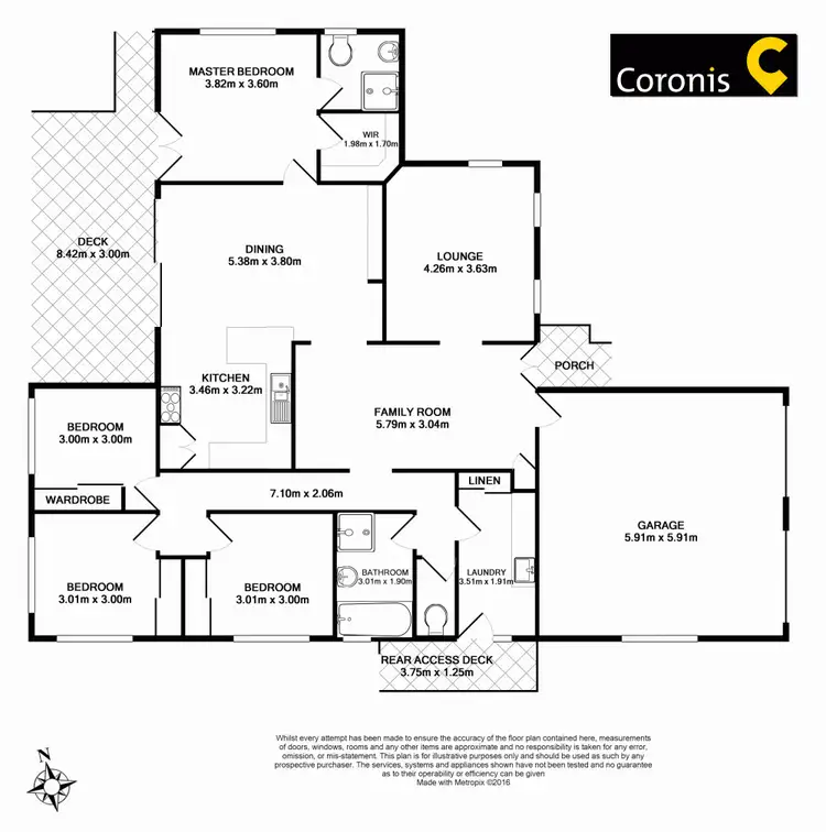 Floorplan of Homely house listing, 17 McShane Drive, Mount Kynoch QLD 4350