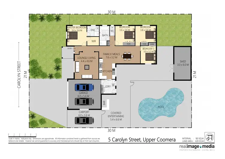 Floorplan of Homely house listing, 5 Carolyn Street, Upper Coomera QLD 4209