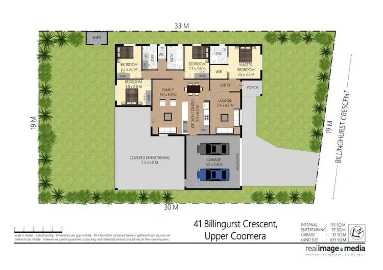 Floorplan of Homely house listing, 41 Billinghurst Crescent, Upper Coomera QLD 4209