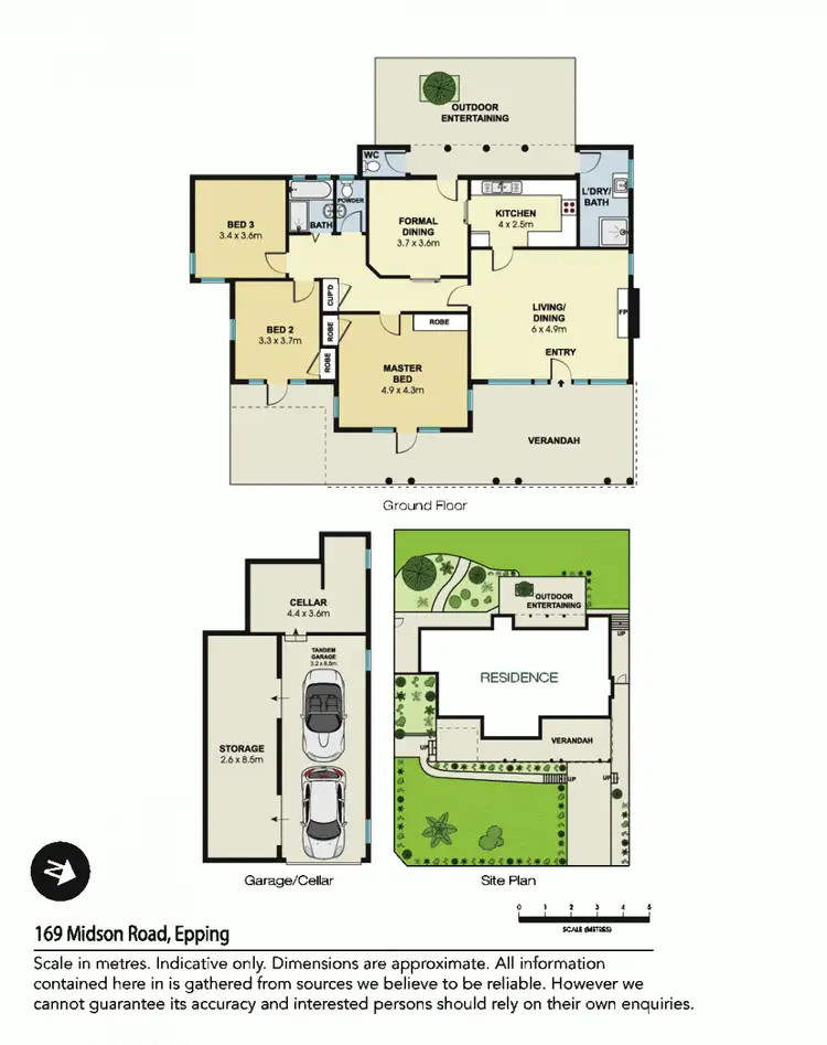 Floorplan of Homely house listing, 169 Midson Road, Epping NSW 2121