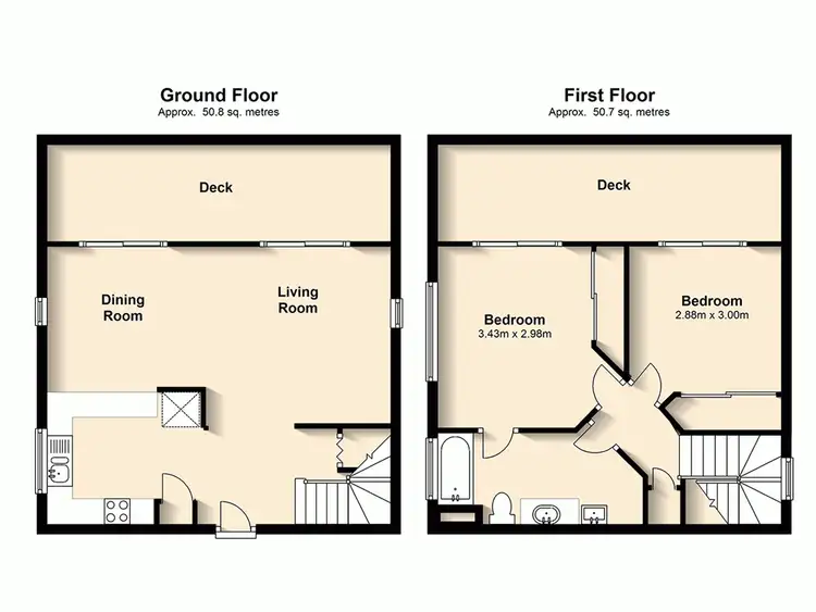 Floorplan of Homely apartment listing, 3/95zz Alderley Avenue, Alderley QLD 4051