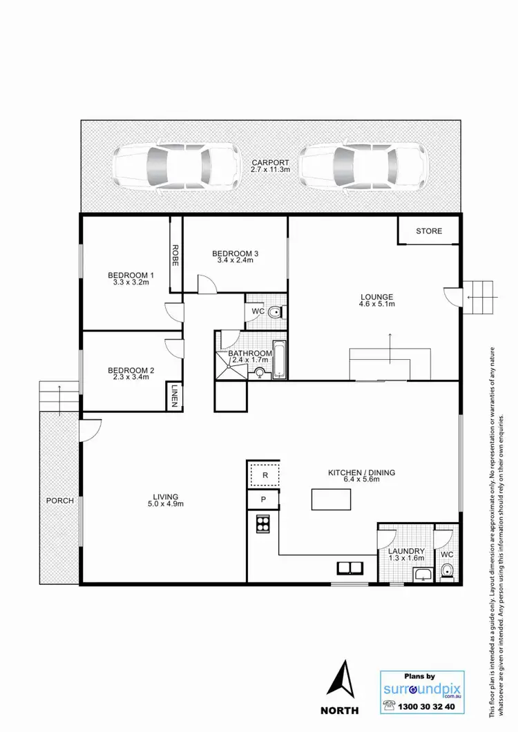 Floorplan of Homely house listing, Address available on request