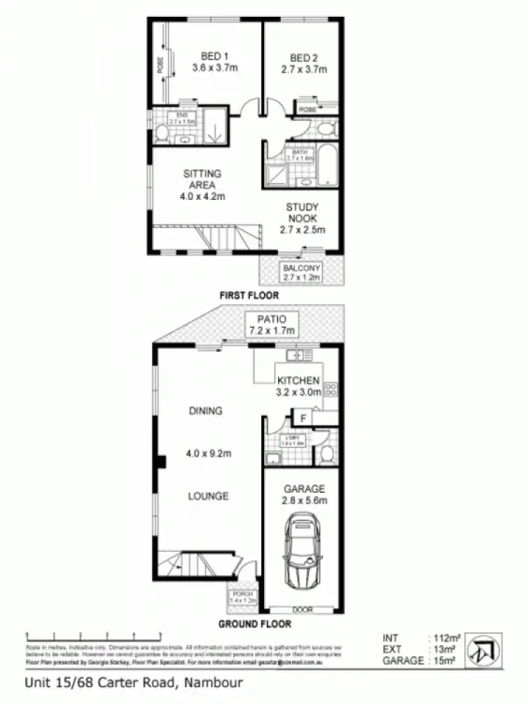 Floorplan of Homely house listing, 15/68 Carter Road, Nambour QLD 4560