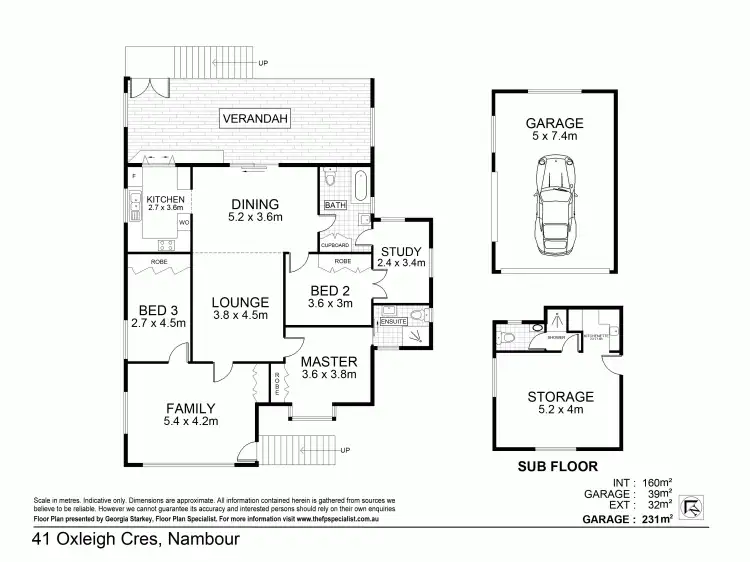 Floorplan of Homely house listing, 41 Oxleigh Crescent, Nambour QLD 4560