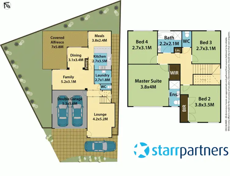 Floorplan of Homely house listing, 8 Matilda Way, Glenwood NSW 2768