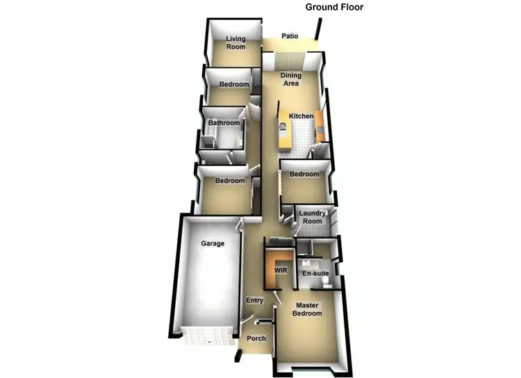 Floorplan of Homely house listing, 25 Ginger Crescent, Griffin QLD 4503