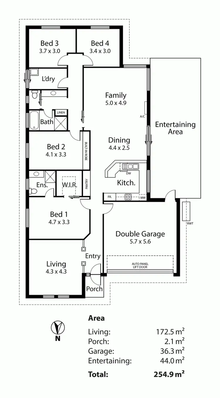 Floorplan of Homely house listing, 38 Rachel Circuit, Nairne SA 5252
