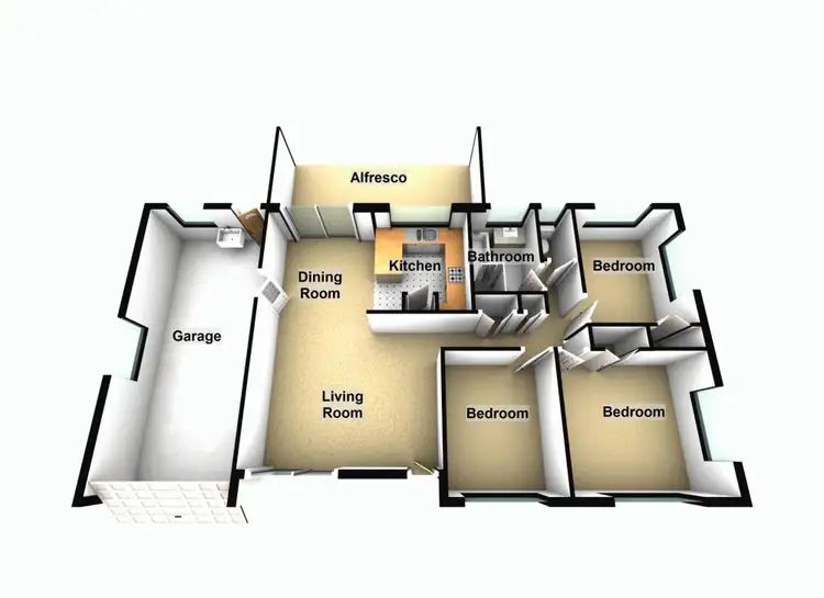 Floorplan of Homely house listing, 32 Amaryllis Street, Alexandra Hills QLD 4161