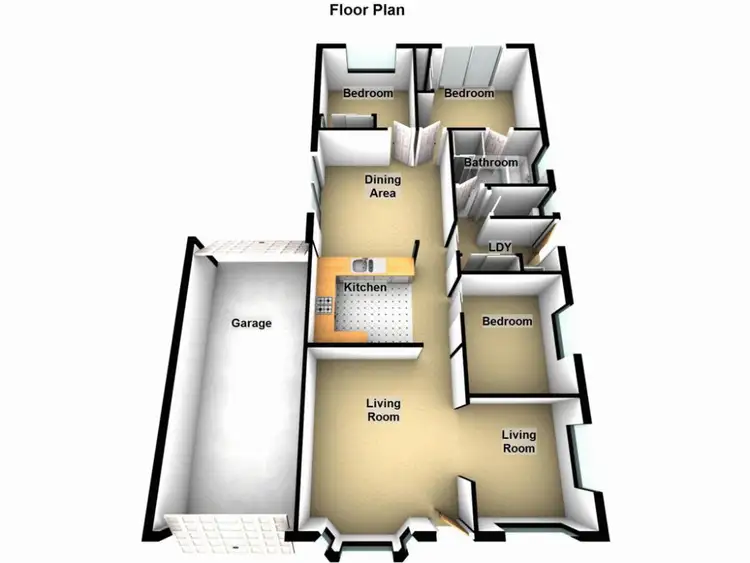 Floorplan of Homely house listing, 6 Cornuta Close, Bellbowrie QLD 4070