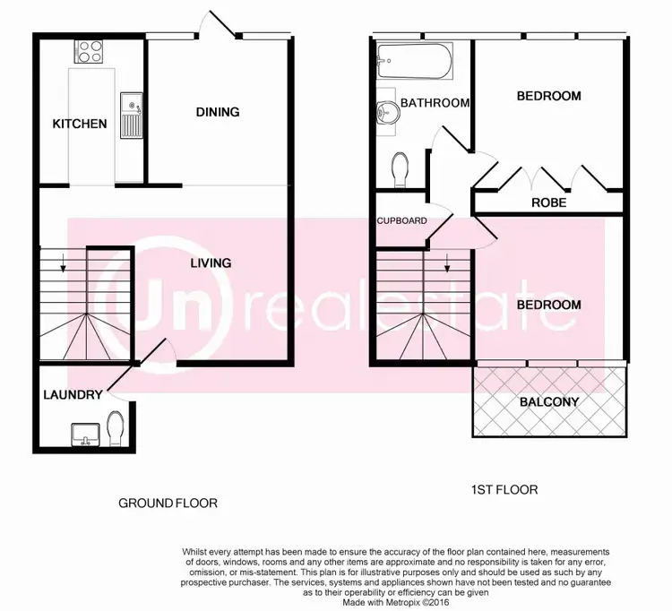 Floorplan of Homely townhouse listing, 4/18 Combine St, Coffs Harbour NSW 2450