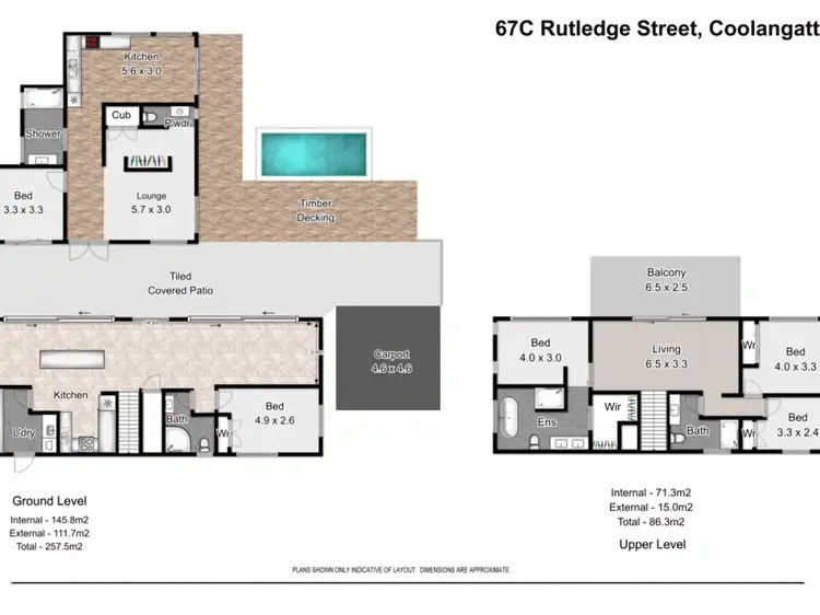 Floorplan of Homely house listing, 67C Rutledge Street, Coolangatta QLD 4225