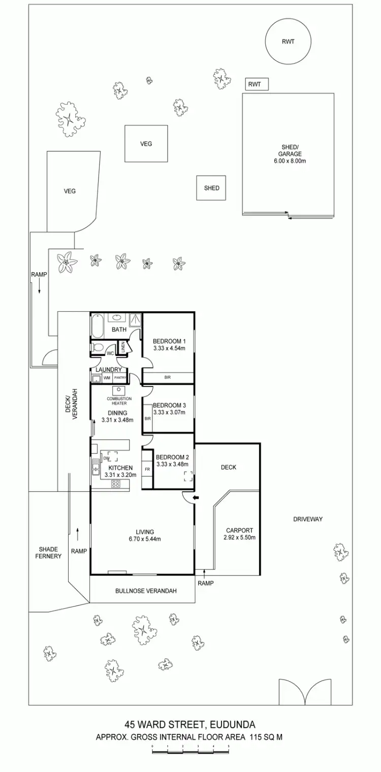 Floorplan of Homely house listing, 45 Ward Street, Eudunda SA 5374