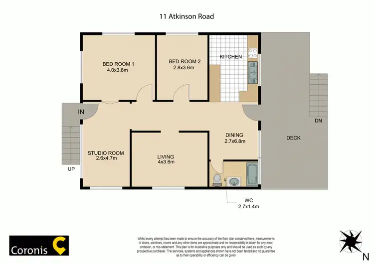 Floorplan of Homely house listing, 11 Atkinson Street, South Toowoomba QLD 4350