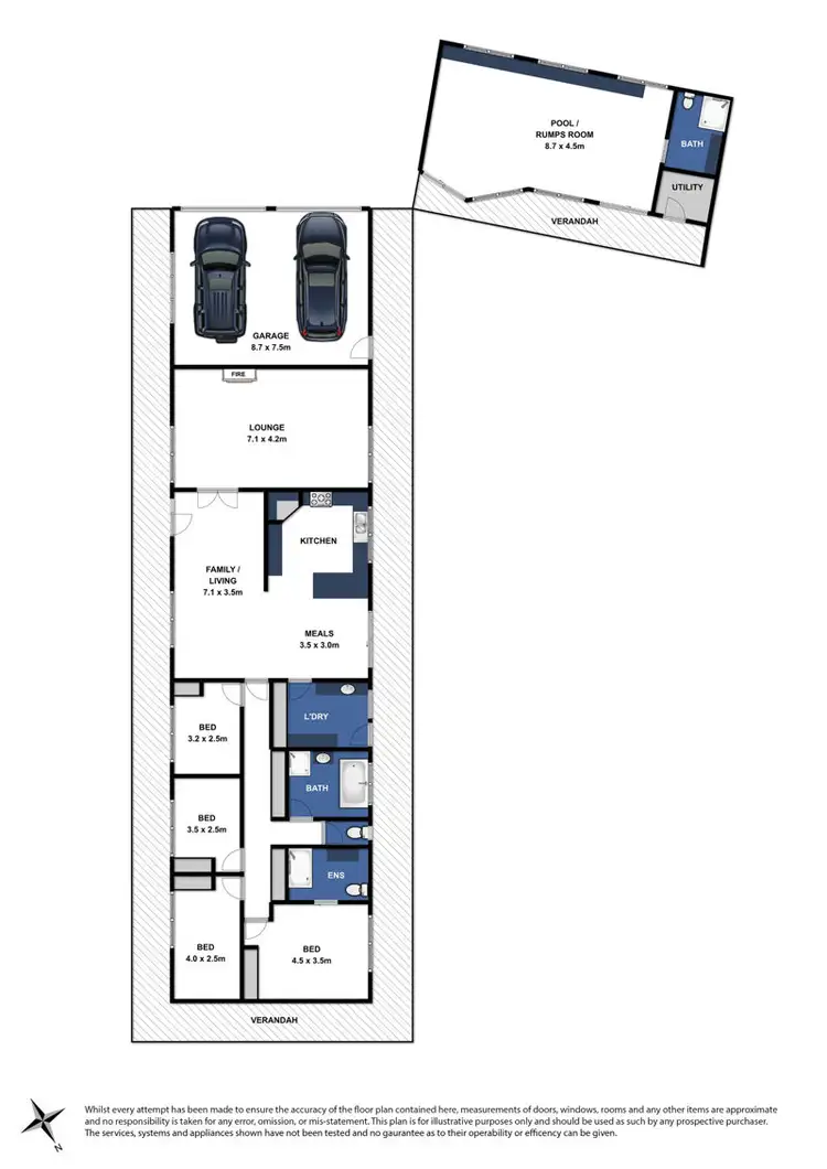 Floorplan of Homely rural property listing, 180 Hunts Road, Moriac VIC 3240
