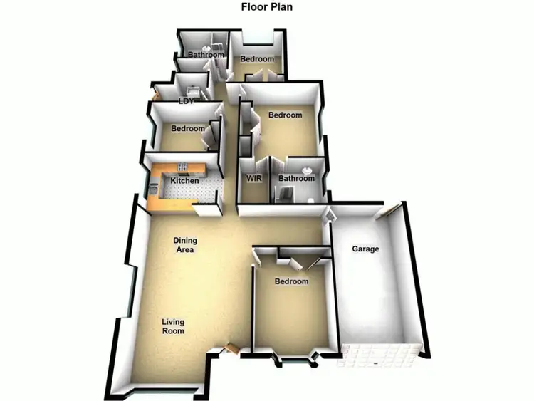 Floorplan of Homely house listing, 56 Ravenswood Lane, Springfield QLD 4300