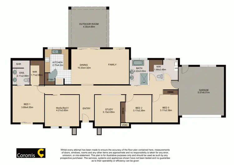 Floorplan of Homely house listing, 5 Somerset Crescent, Cawdor QLD 4352