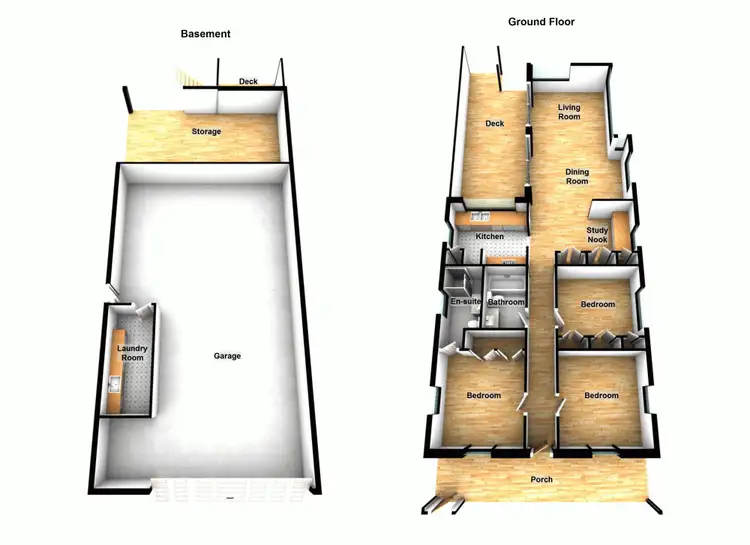 Floorplan of Homely house listing, 21 Bathurst Street, Red Hill QLD 4059