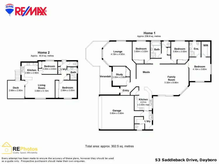 Floorplan of Homely house listing, 53 Saddleback Drive, Dayboro QLD 4521
