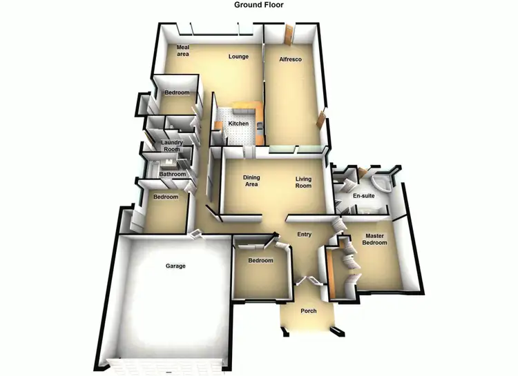 Floorplan of Homely house listing, 45 Fordington Way, Murrumba Downs QLD 4503