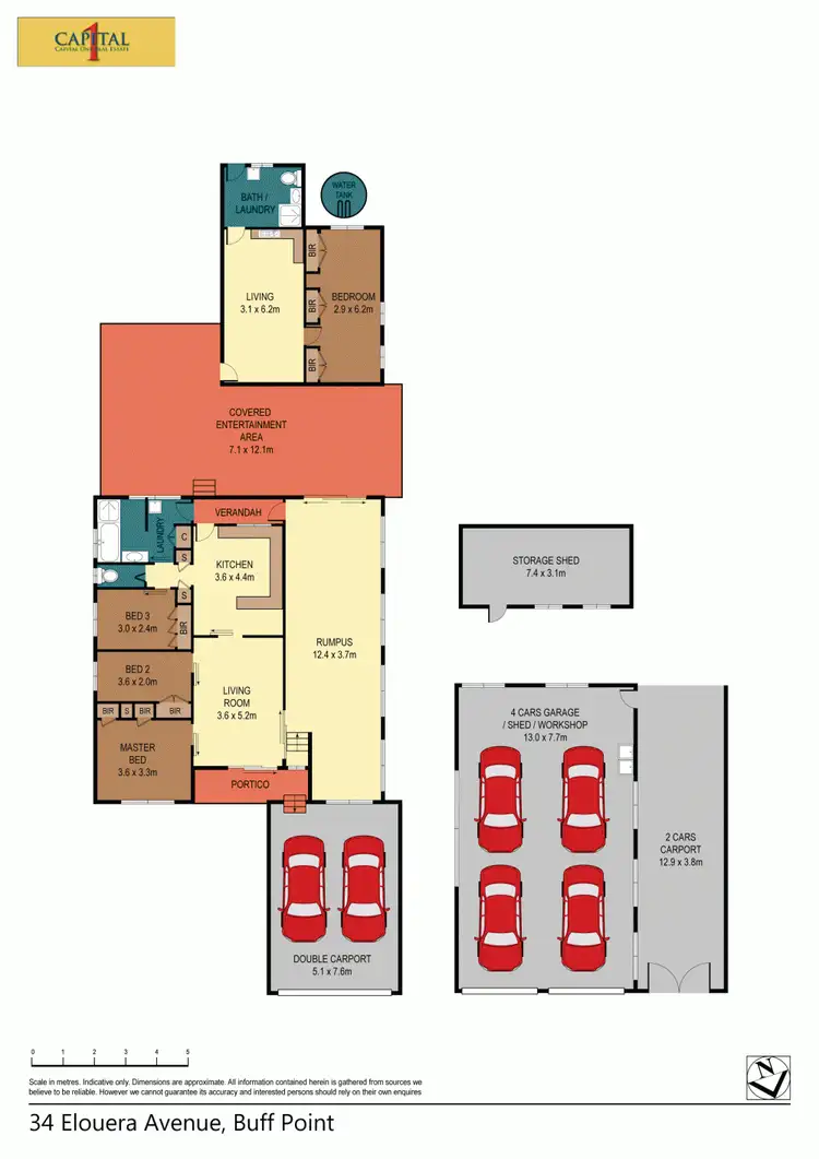 Floorplan of Homely house listing, 34 Elouera Avenue, Buff Point NSW 2262