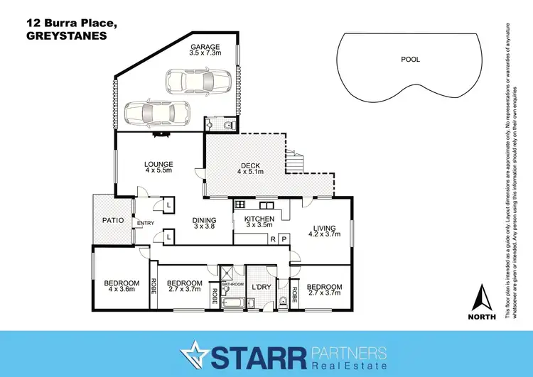 Floorplan of Homely house listing, 12 Burra Place, Greystanes NSW 2145