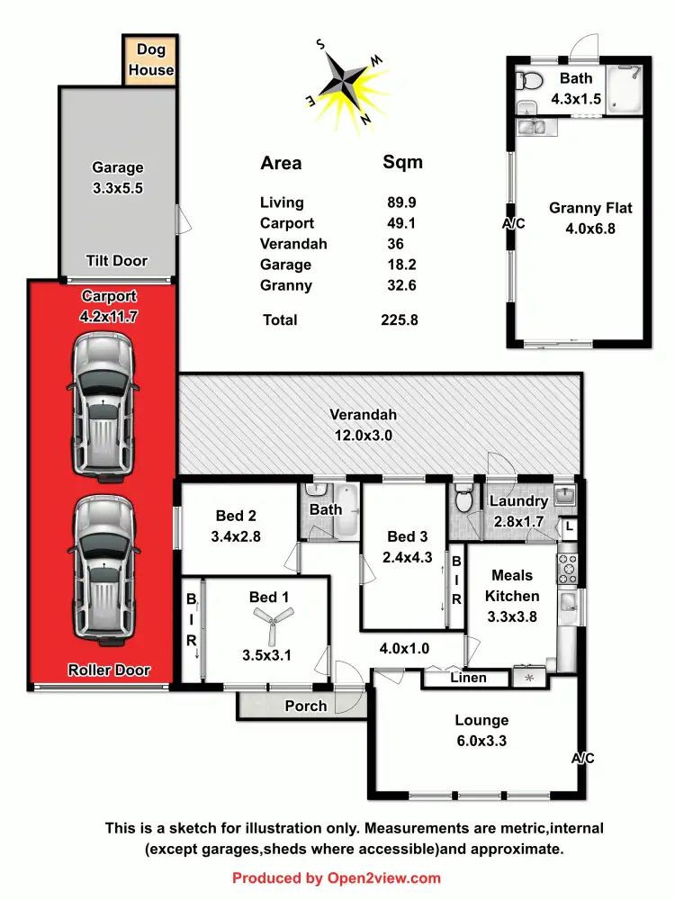 Floorplan of Homely house listing, 7 Porter Street, Salisbury SA 5108