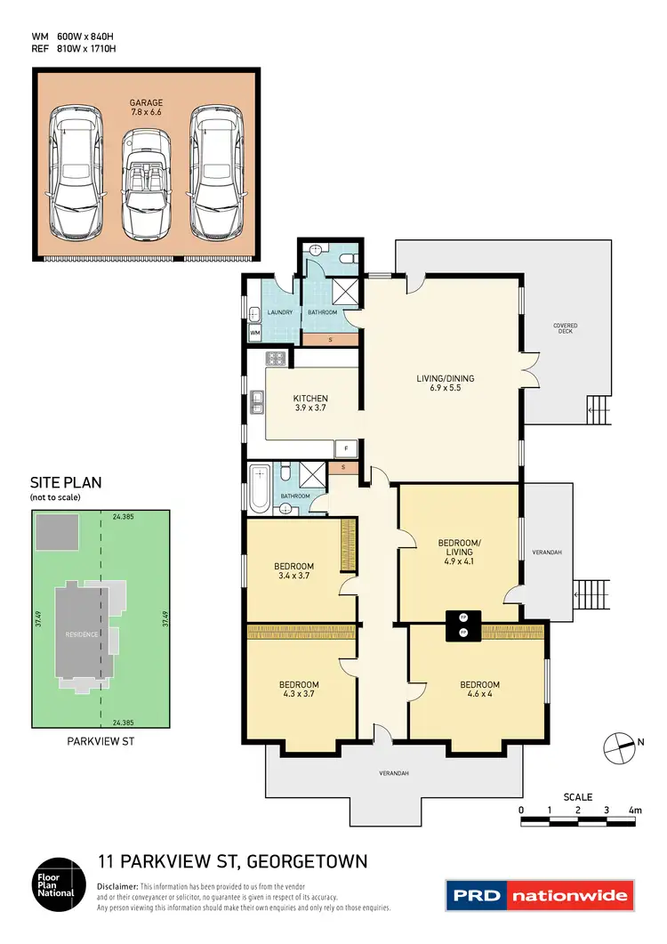 Floorplan of Homely house listing, 11 Parkview Street, Georgetown NSW 2298