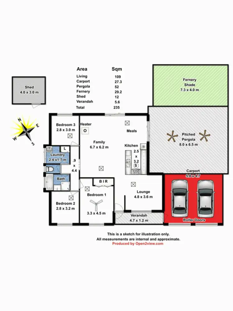 Floorplan of Homely house listing, 17 Williams Street, Evanston Park SA 5116