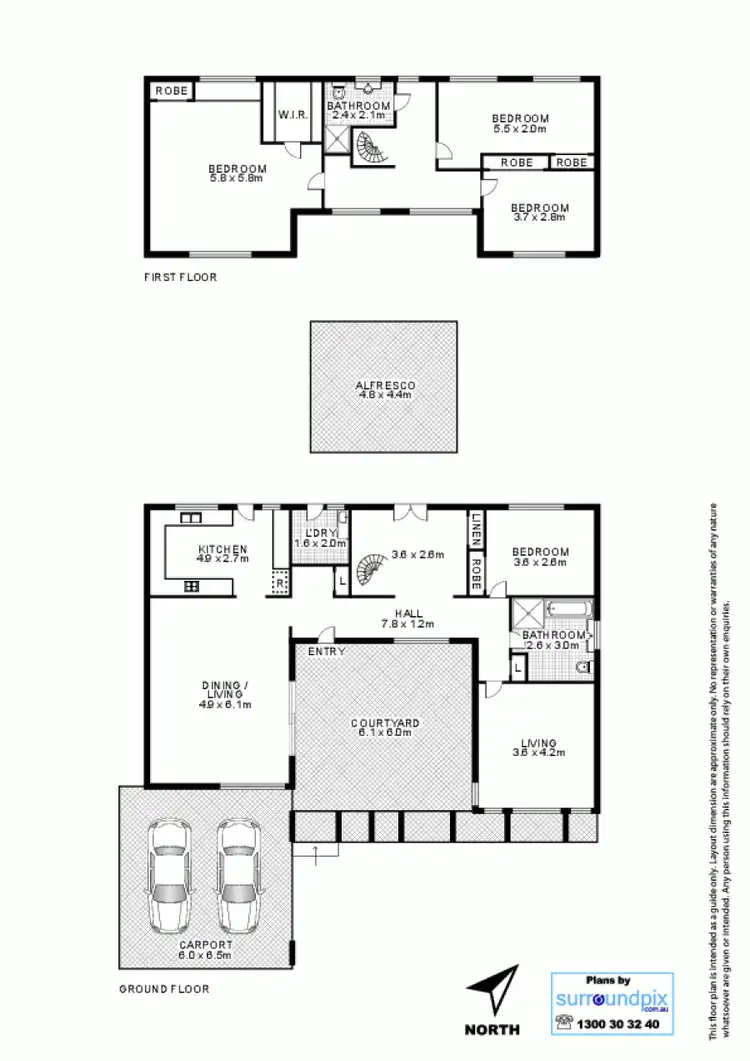 Floorplan of Homely house listing, Address available on request
