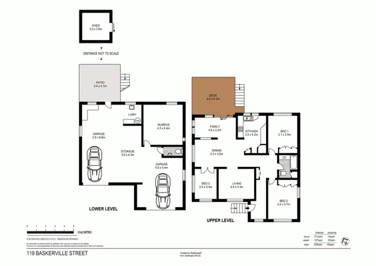 Floorplan of Homely house listing, 119 Baskerville Street, Brighton QLD 4017