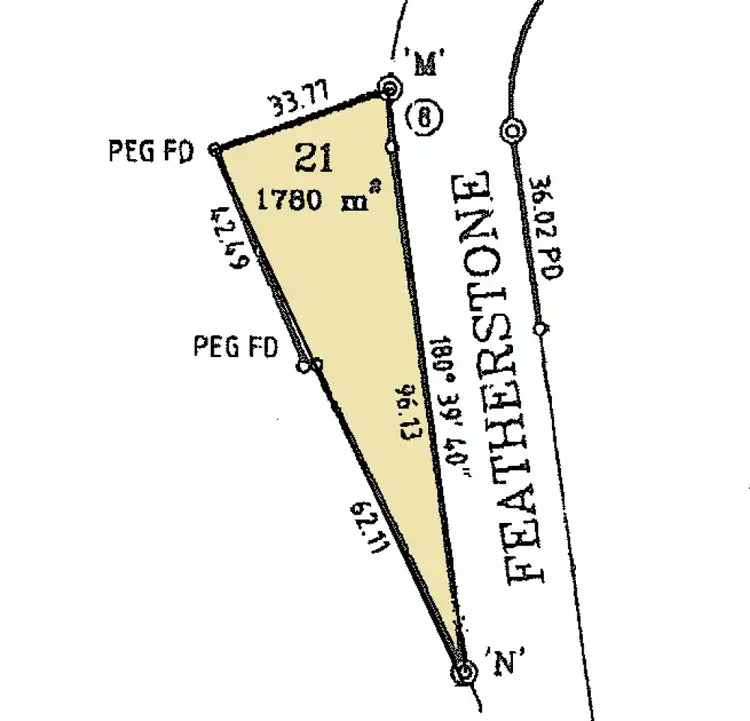 Floorplan of Homely land listing, Lot 21 Featherstone Drive, Woolgoolga NSW 2456