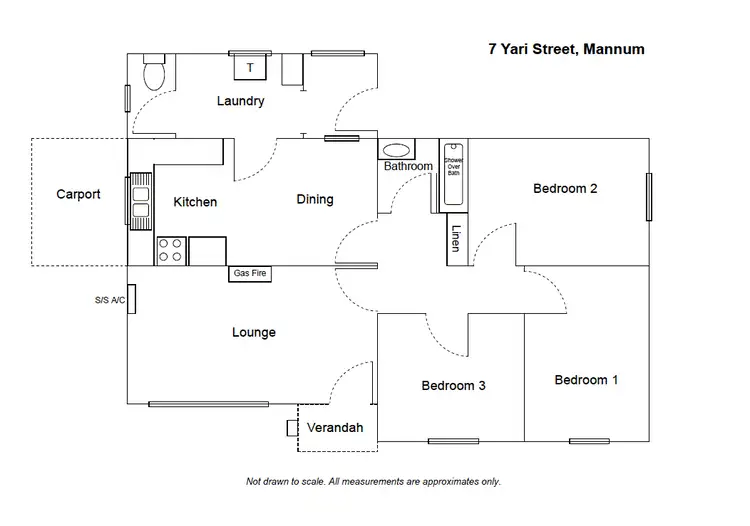 Floorplan of Homely house listing, 7 Yari Street, Mannum SA 5238