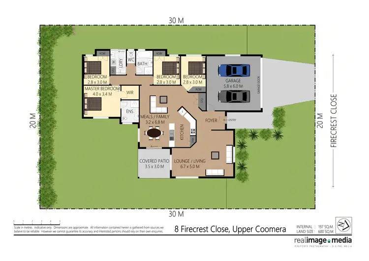 Floorplan of Homely house listing, 8 Firecrest Close, Upper Coomera QLD 4209