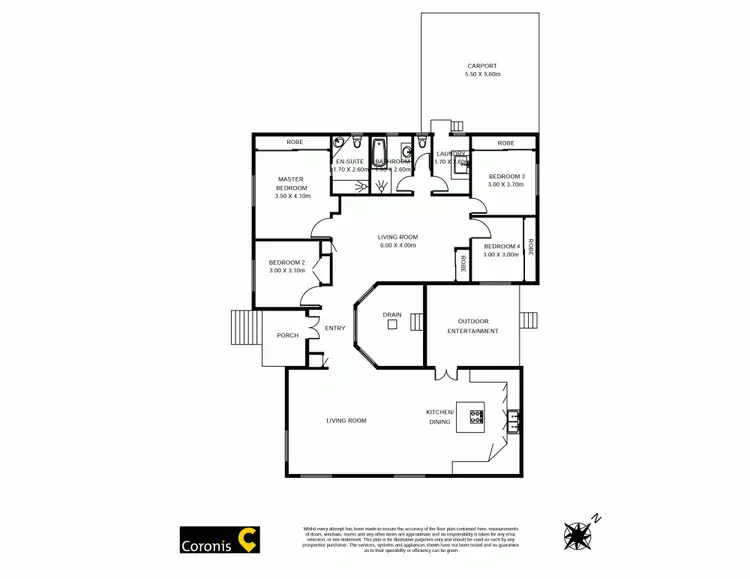 Floorplan of Homely house listing, 10 Tea Tree Court, Gowrie Junction QLD 4352