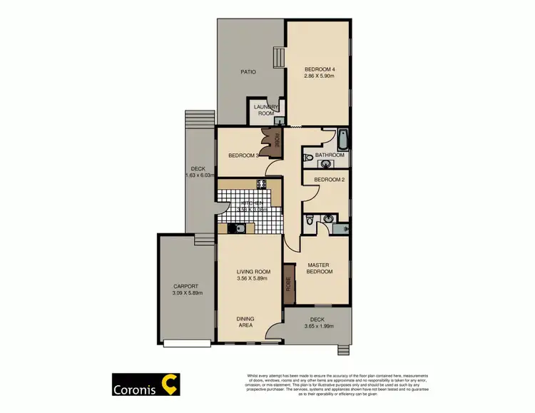 Floorplan of Homely house listing, 24 Garnet Street, Scarborough QLD 4020