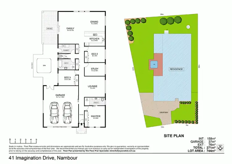 Floorplan of Homely house listing, 41 Imagination Drive, Nambour QLD 4560