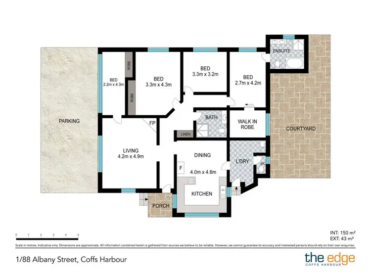 Floorplan of Homely house listing, 1/88 Albany Street, Coffs Harbour NSW 2450
