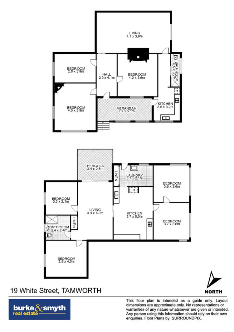 Floorplan of Homely house listing, 19 White Street, Tamworth NSW 2340